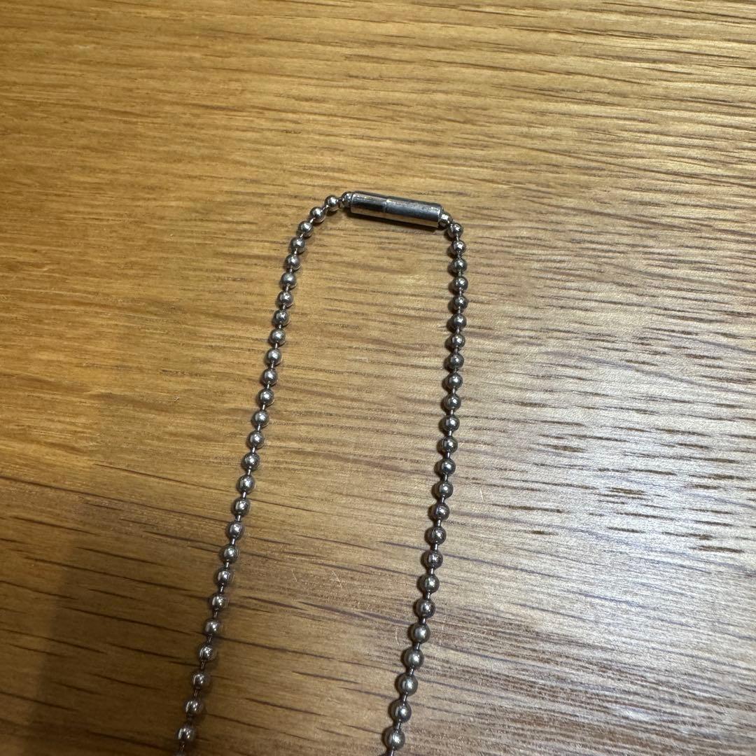 GUCCI メタルドッグタグネックレス