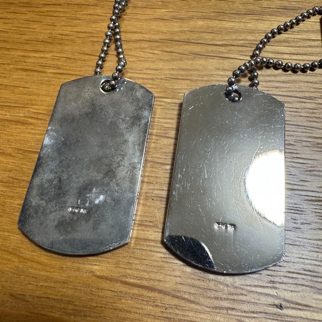 GUCCI メタルドッグタグネックレス