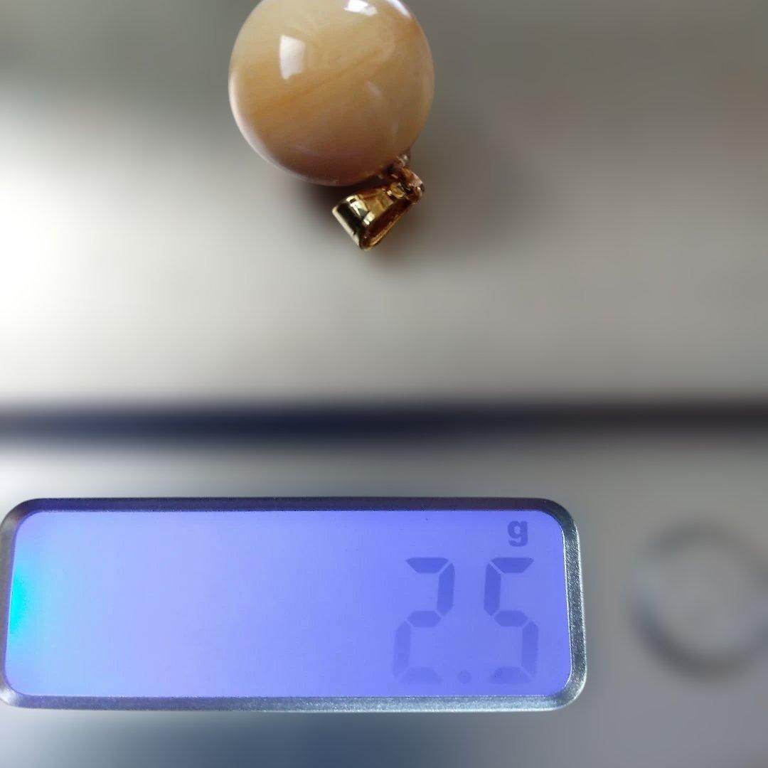 【宮本武蔵さん専用】鯨歯　マッコウクジラ　牙玉ペンダントトップ　13㎜　５個