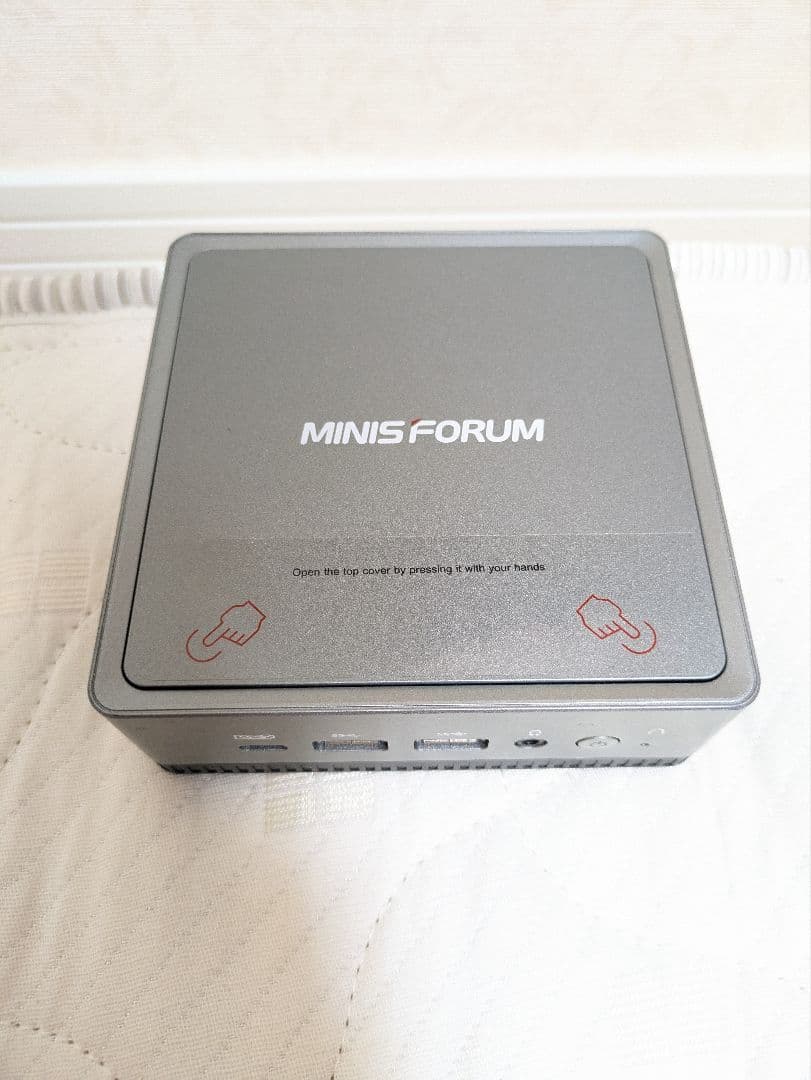 MINISFORUM UM350 ミニPC　16GBメモリ 512GB SSD