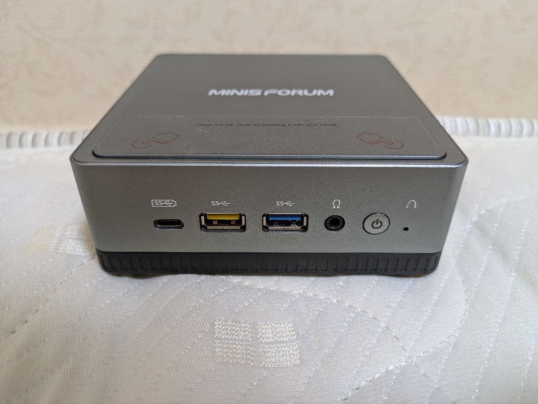 MINISFORUM UM350 ミニPC　16GBメモリ 512GB SSD