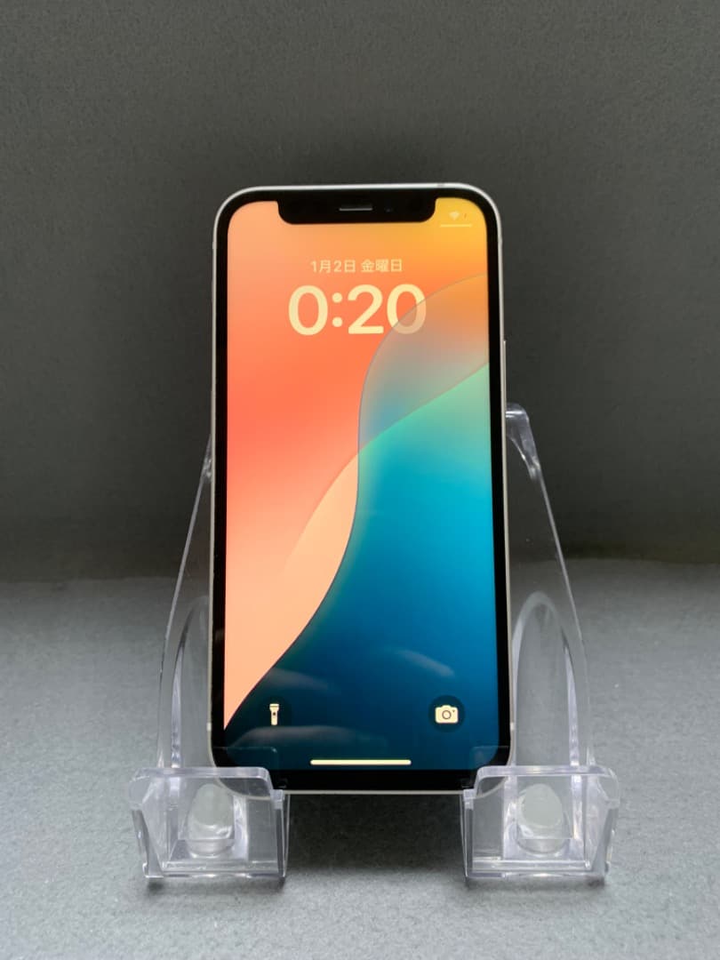 訳あり 国内版 SIMフリー iPhone12 mini 128GB ホワイト色