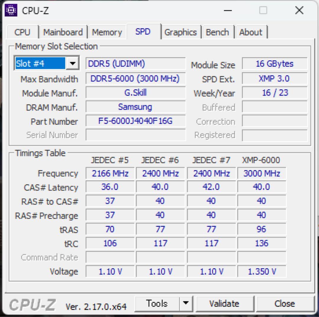 メモリー G.SKILL TRIDENT Z5 NEO RGB 32GB 6000MHz