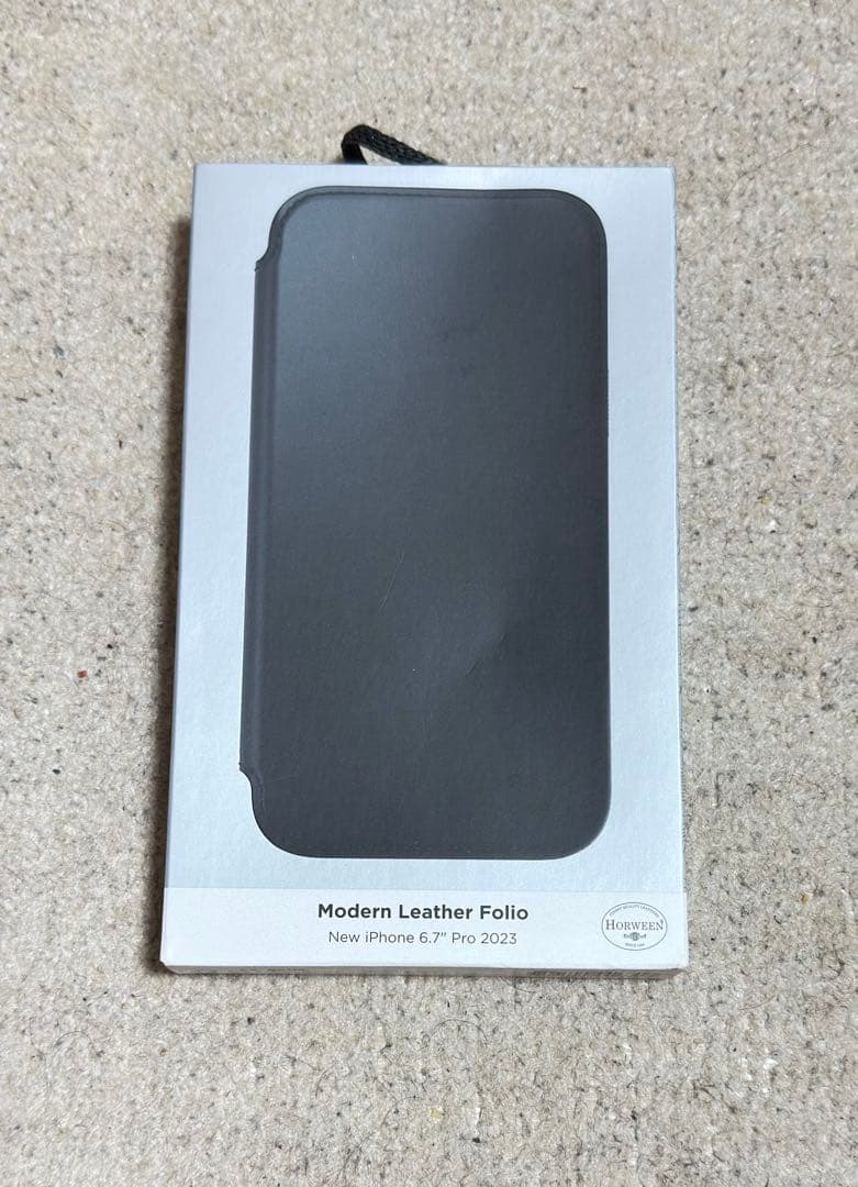 iPhone15 Pro MAX用 NOMAD手帳型レザーケース