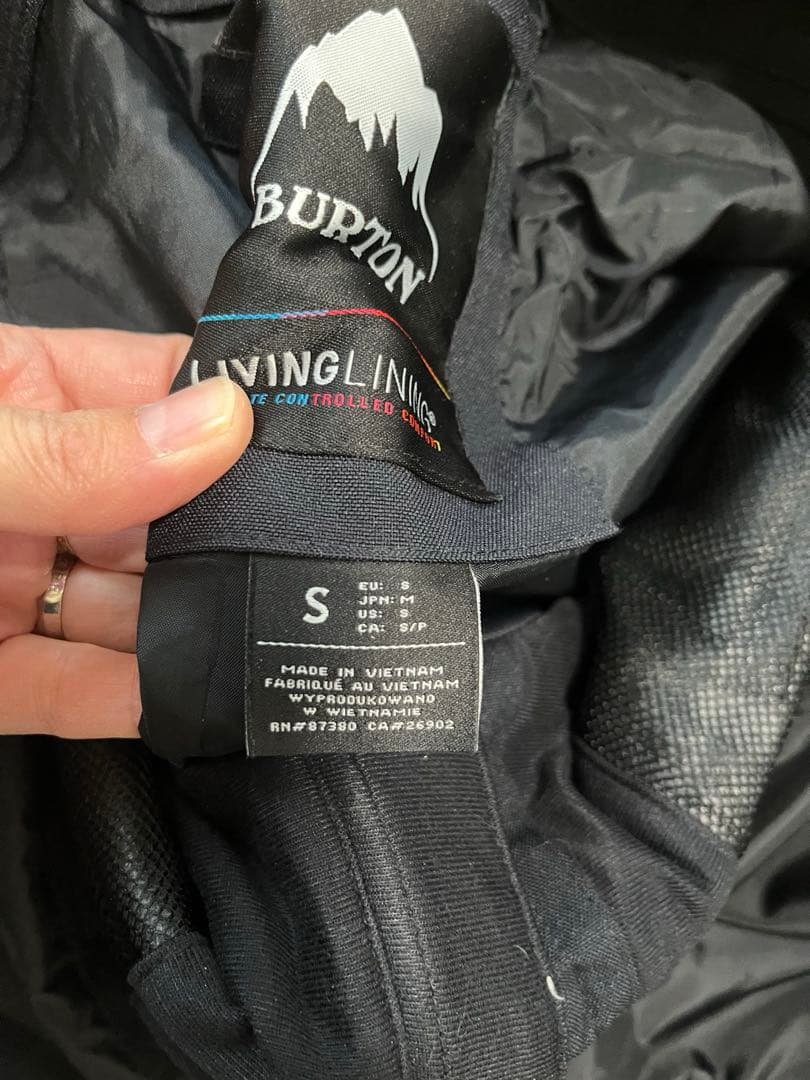 BURTON ビブパンツ S バートン