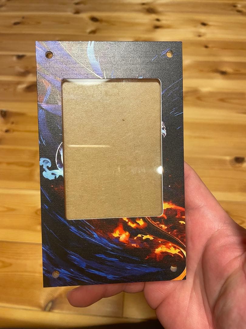 メガリザードンXex4枚セット!ディスプレイフレーム付