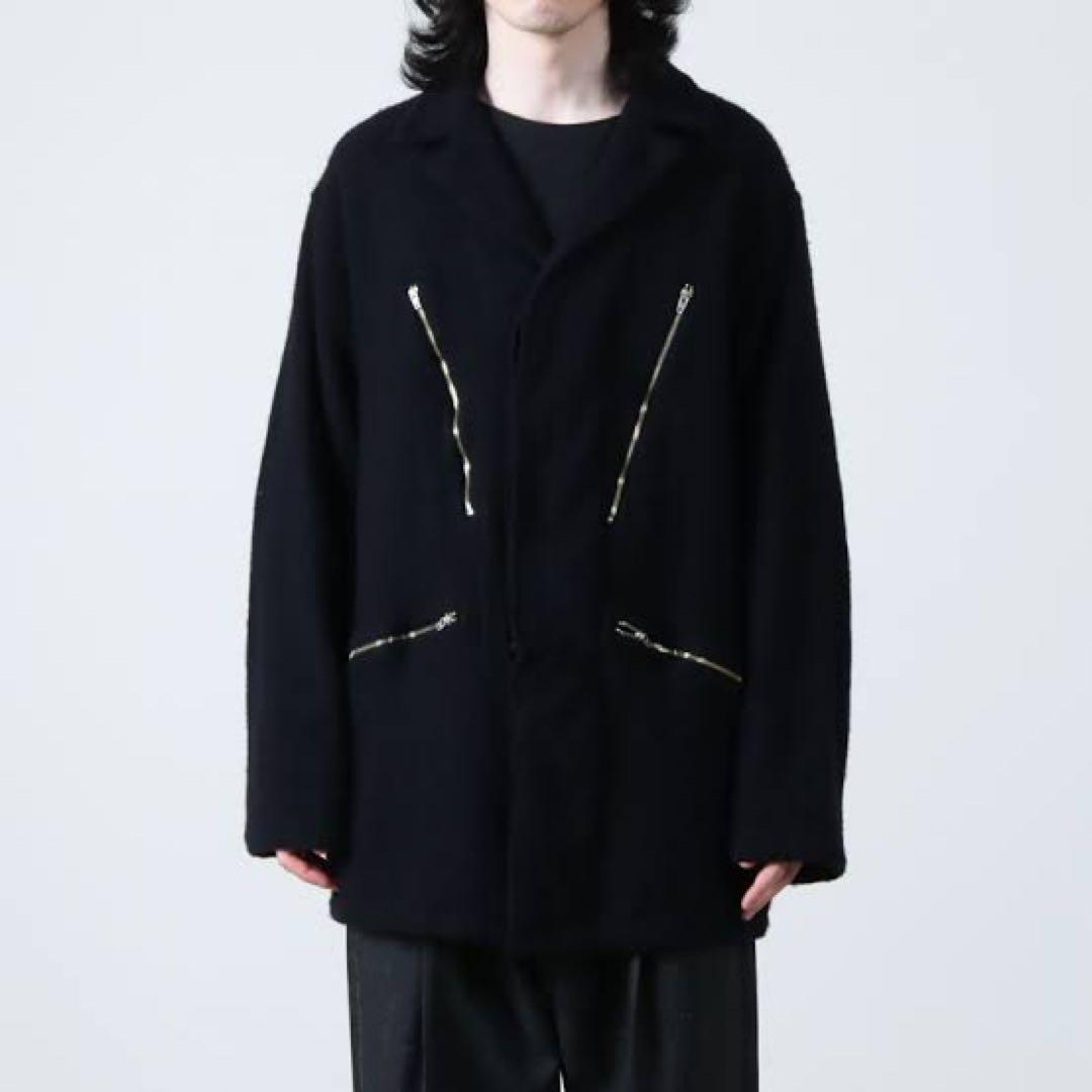 d*9様 COMOLI 縮絨ウール ミリタリージャケット　Y03-01010 s