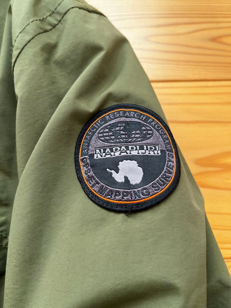 NAPAPIJRI オリーブ ジャケット