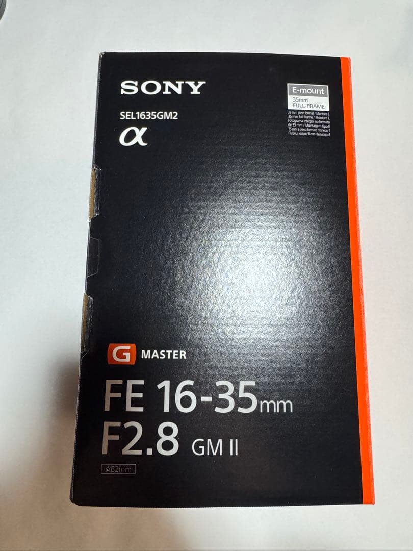 美品 SONY FE 16-35mm F2.8 GM II SEL1635GM2