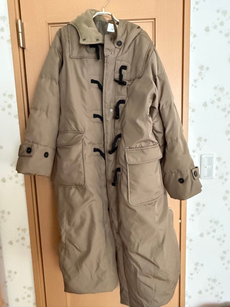 フェリシモ　カーキ ダッフルコート LT