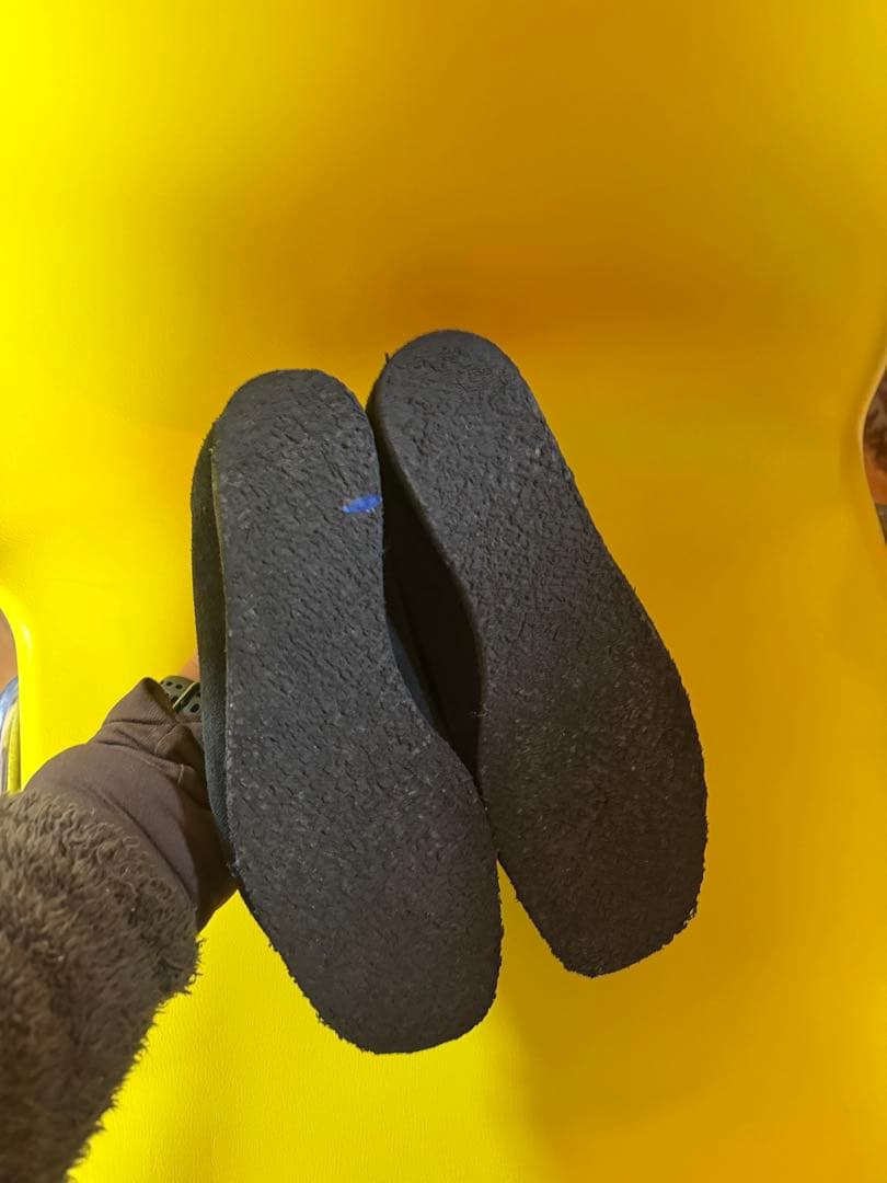 靴 Clarks wallabee suede loafer