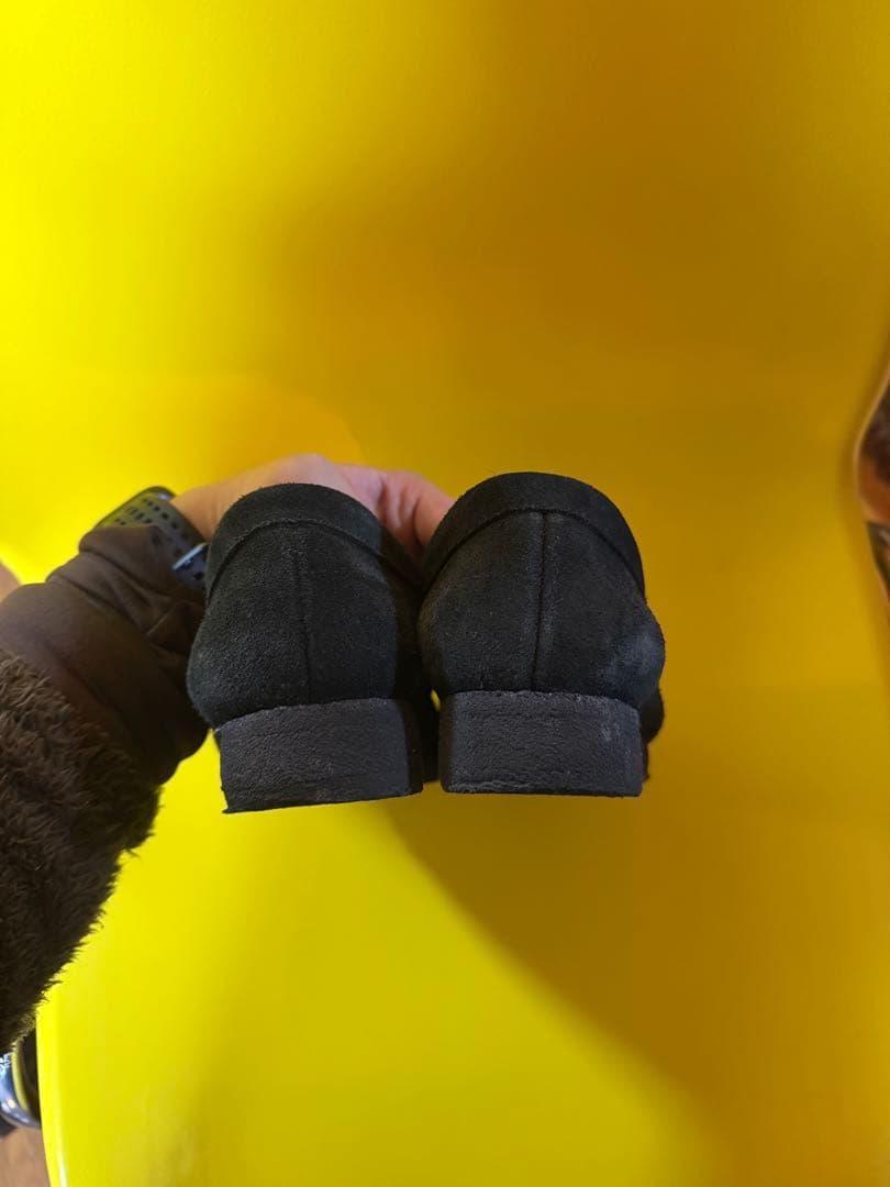 靴 Clarks wallabee suede loafer