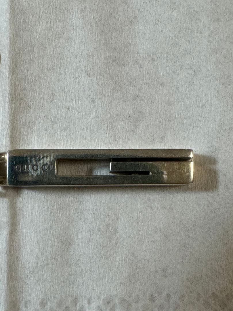 グッチ GUCCI ネックレス カットアウト　スクエア Gモチーフ 925