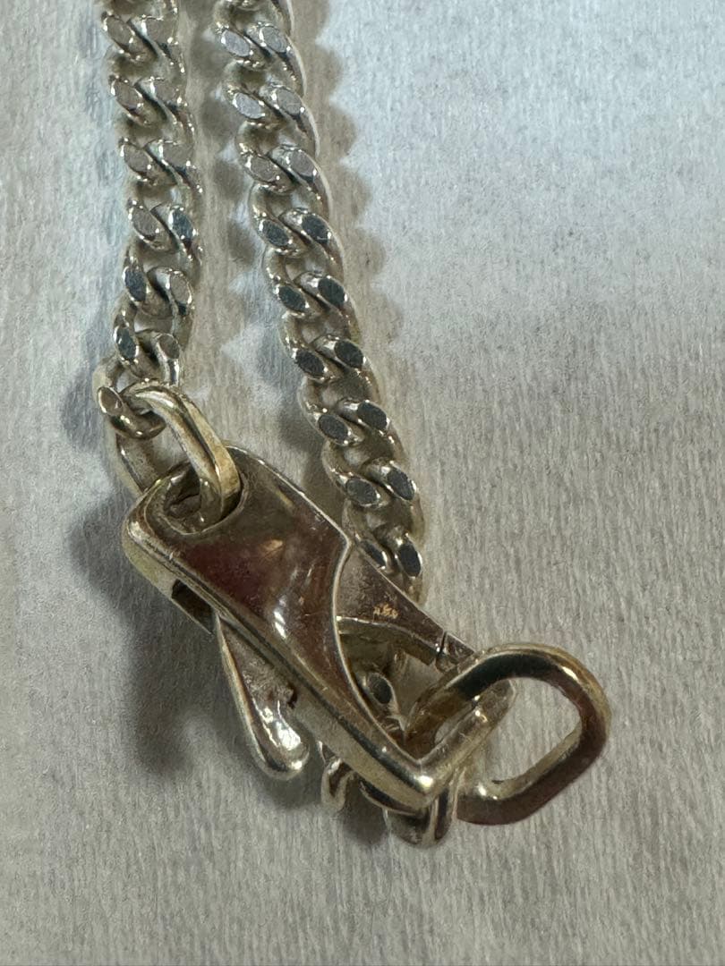 グッチ GUCCI ネックレス カットアウト　スクエア Gモチーフ 925