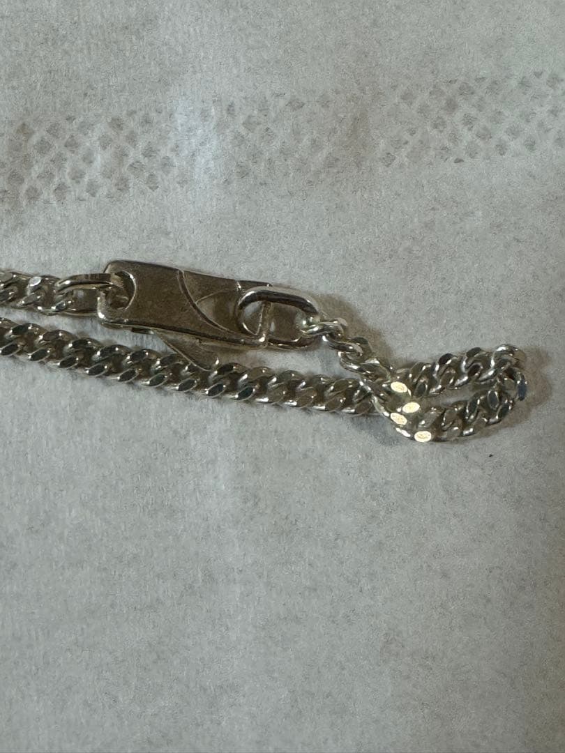 グッチ GUCCI ネックレス カットアウト　スクエア Gモチーフ 925