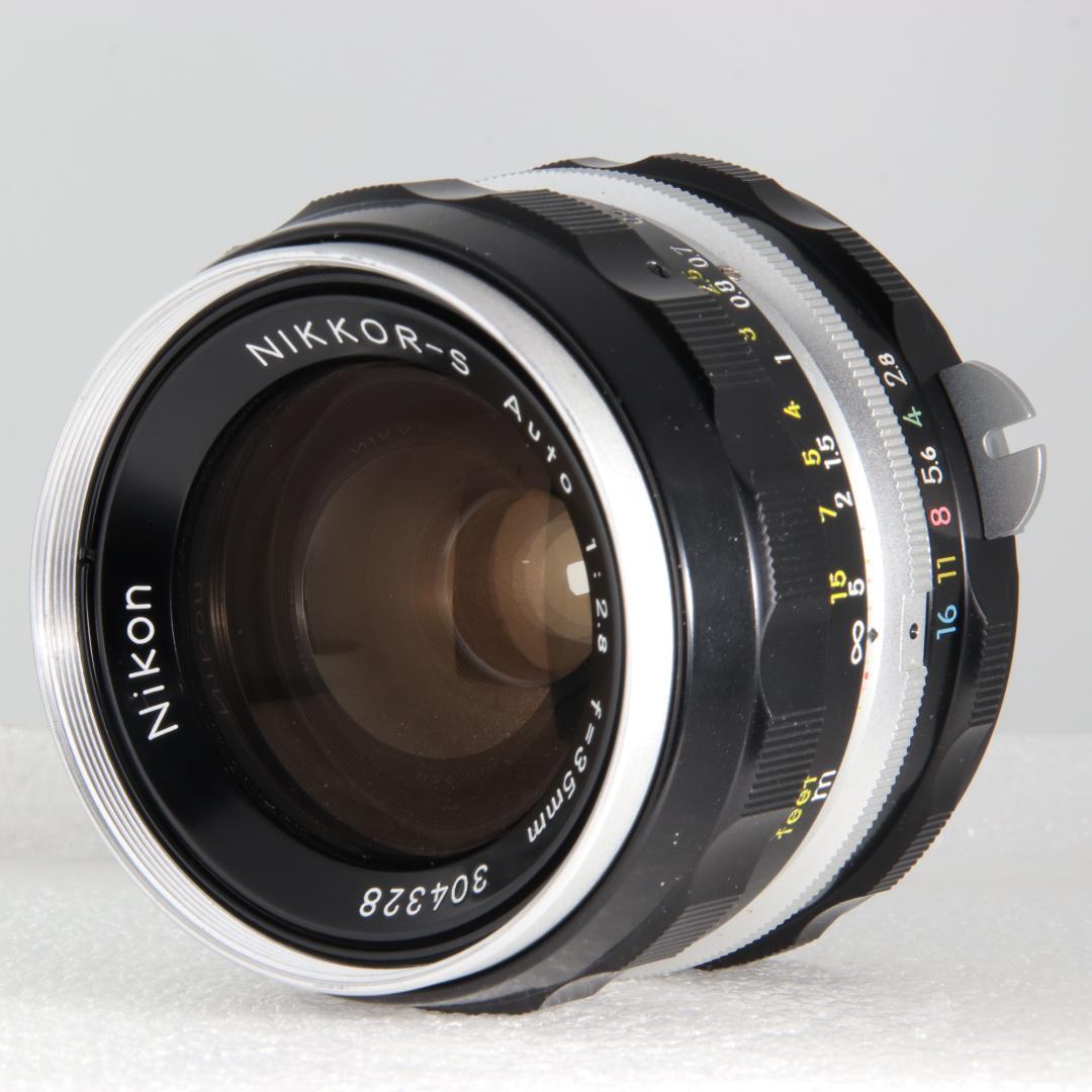 【美品】Nikon NIKKOR-S Auto 35mm F2.8 #4328