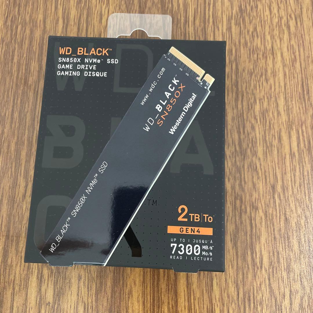 10034 Western Digital WD M.2 SSD内蔵2TB