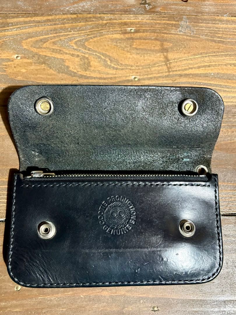 cootie×マジカルデザイン　長財布　シルバースナップ