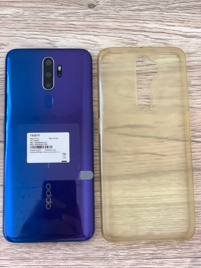 OPPO A5 2020 グラディエントパープル 本体