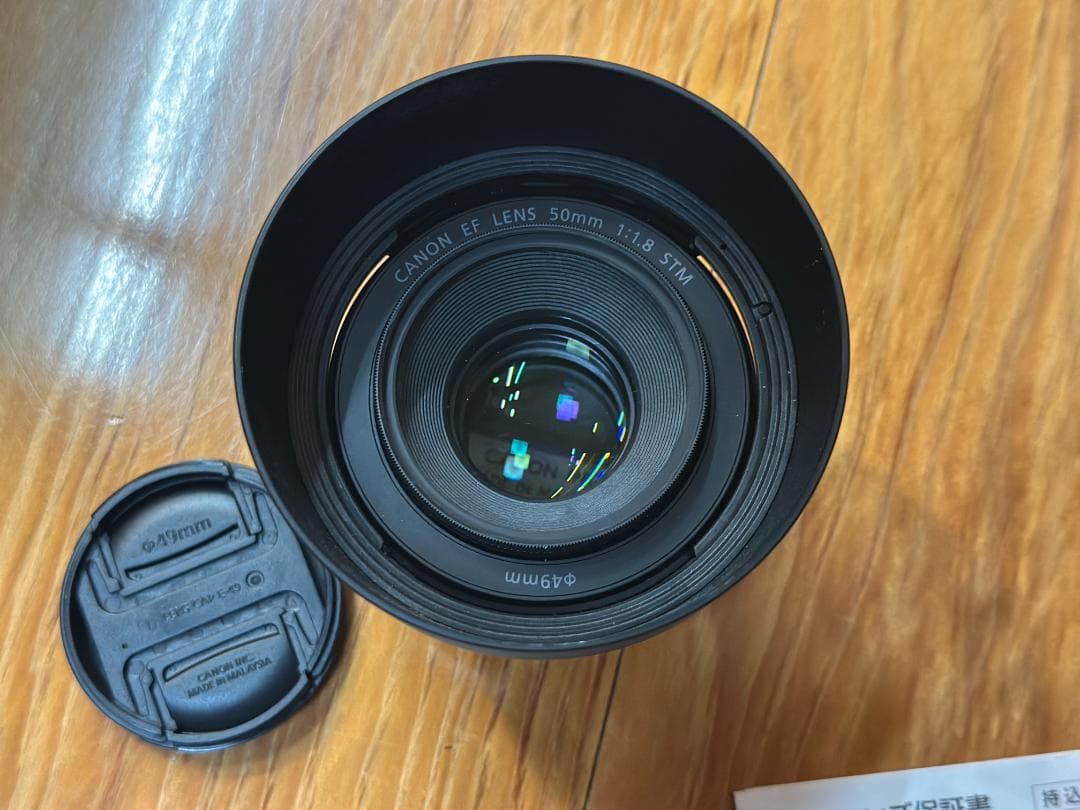 【本日発送可能】☆美品☆単焦点レンズ EF50mm F1.8 STM