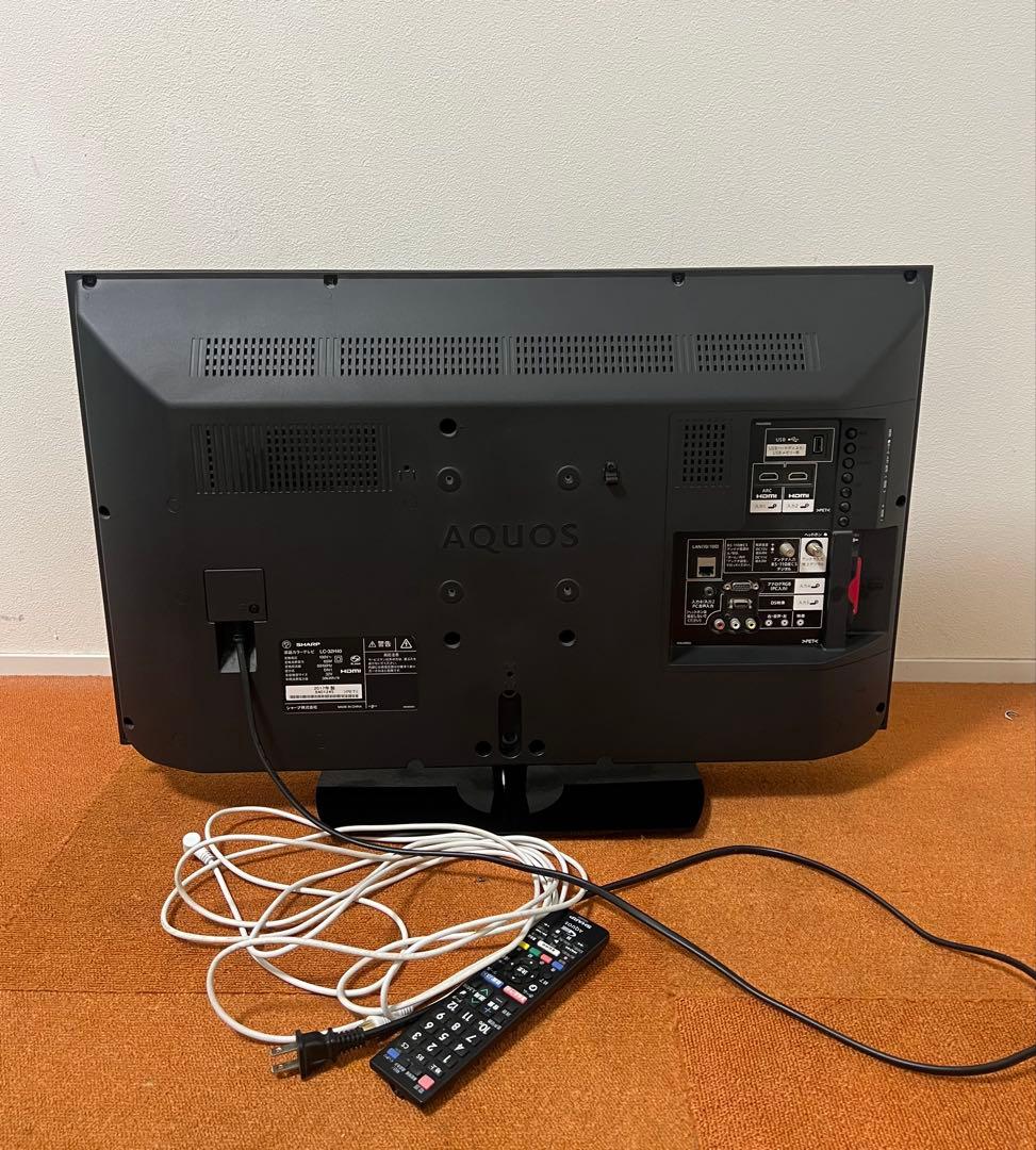 シャープ 32インチ テレビ 32V型 AQUOS 裏番組録画対応
