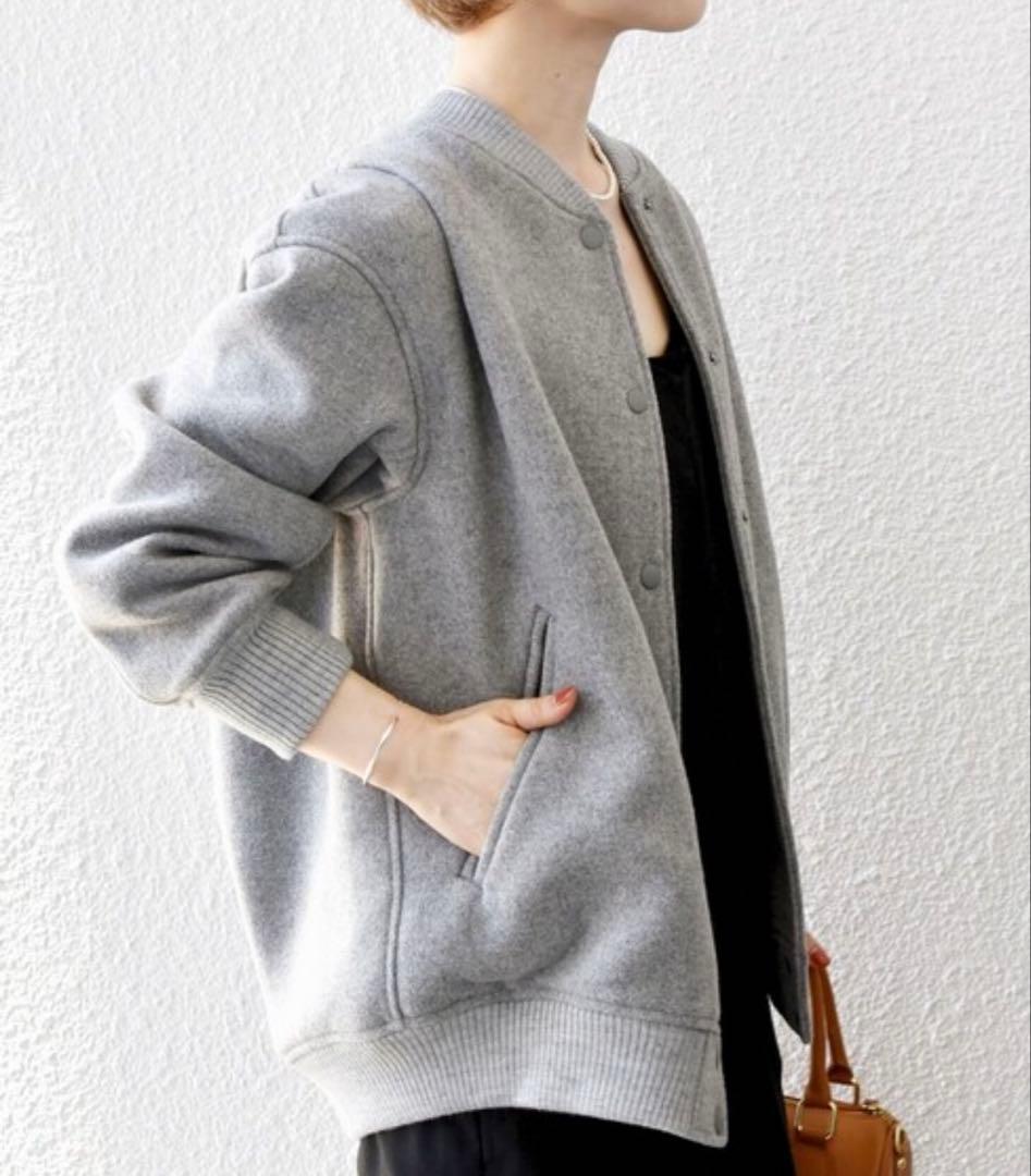 SHIPS any スタジャン バーシティ ジャケット