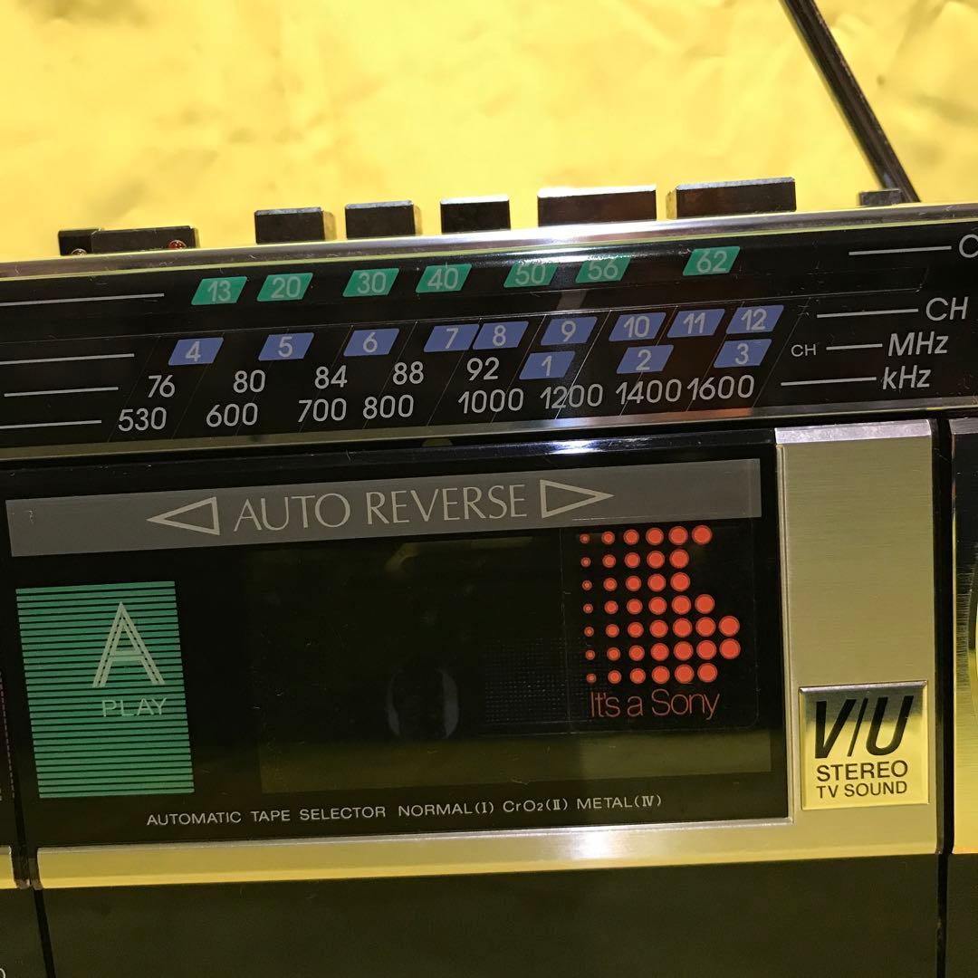 ラジオ・コンポ SONY CFS-W90 TV/FM/AM STEREO CASETTE