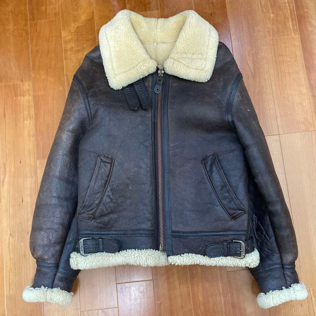 美品！ AVIREX TYPE B-3 フライトジャケット ムートン 36 M