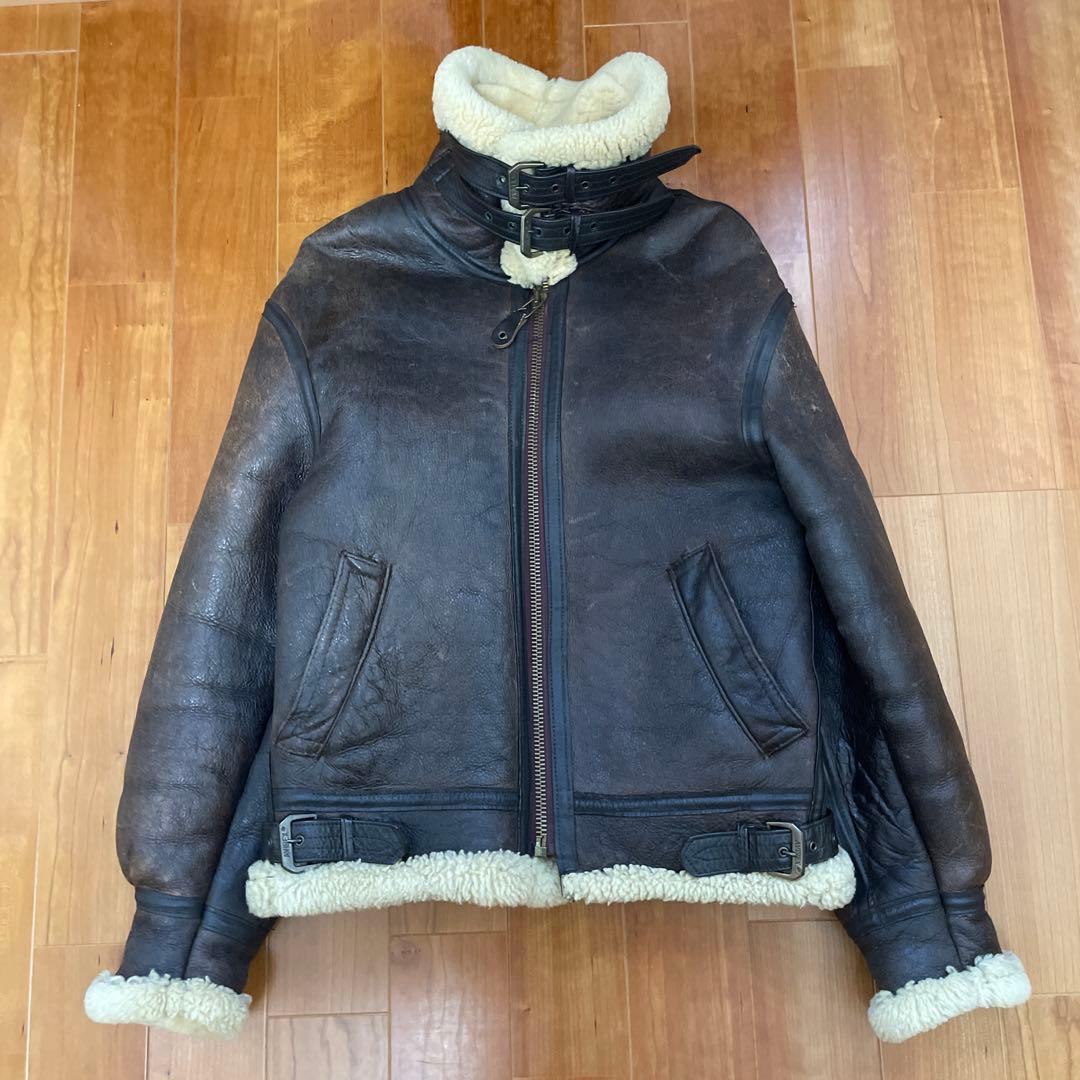 美品！ AVIREX TYPE B-3 フライトジャケット ムートン 36 M