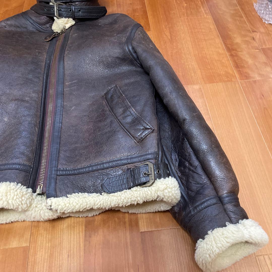 美品！ AVIREX TYPE B-3 フライトジャケット ムートン 36 M