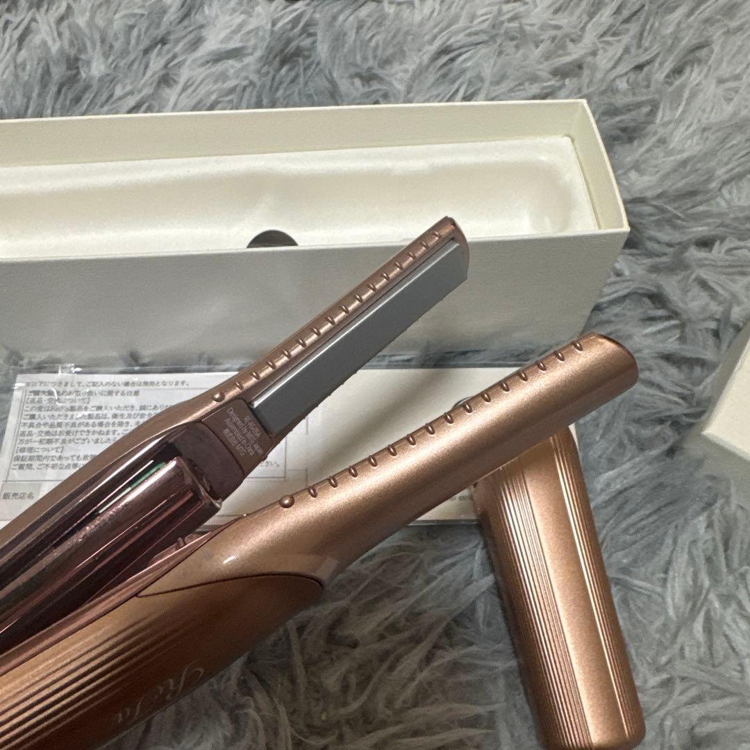 [美品]ReFa 持ち運びヘアアイロン ローズゴールド