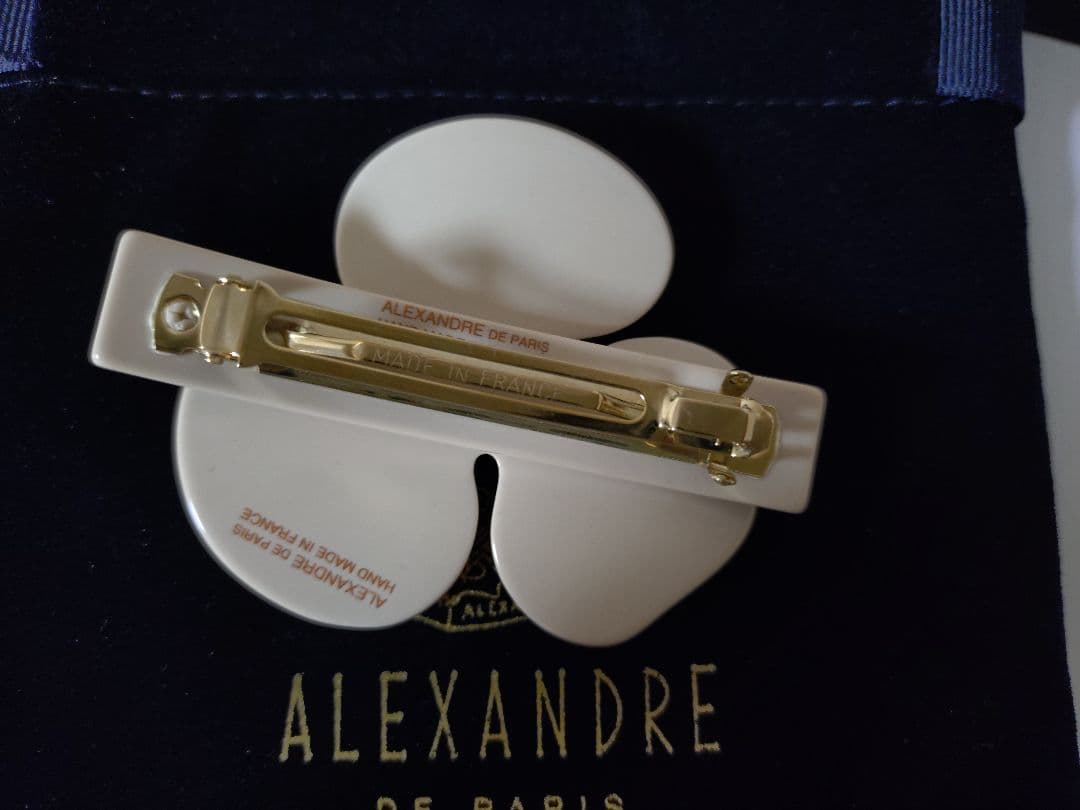 新品☆アレクサンドルドゥパリ ALEXANDRE DE PARIS☆バレッタ