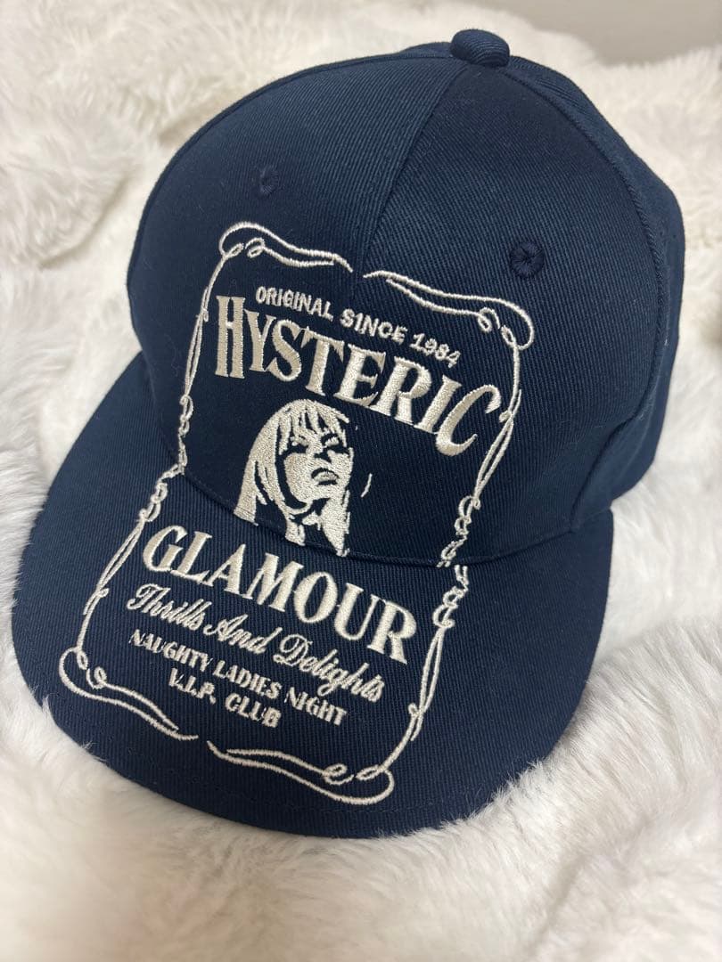 NewJeans ヘリン着用 ヒステリックグラマー ネイビー キャップ