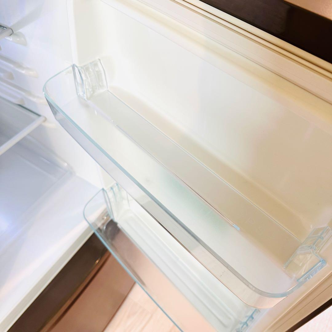 Panasonic 冷蔵庫 NR-B148W ダークブラウン