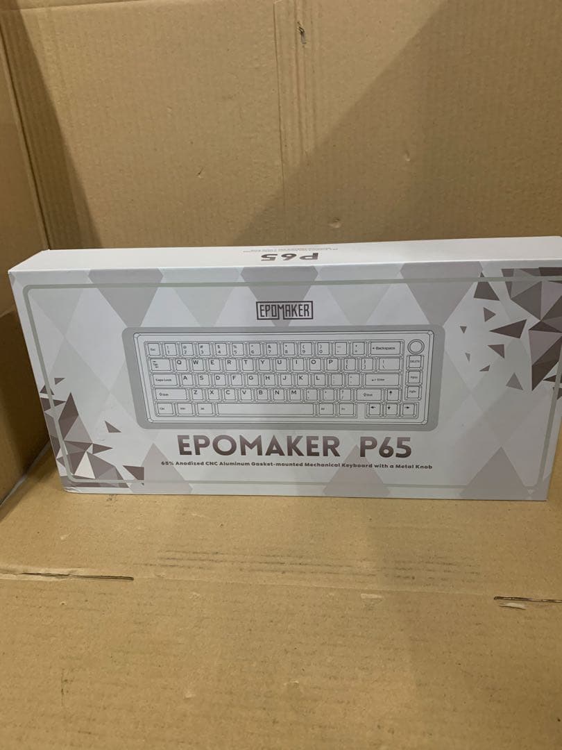 EPOMAKER P65QMK/VIAワイヤレスアルミニウムゲーミングキーボード