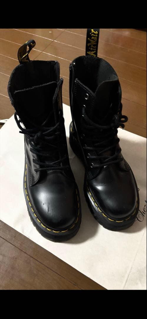 【値下げ】Dr.Martens JADON 8ホール　厚底