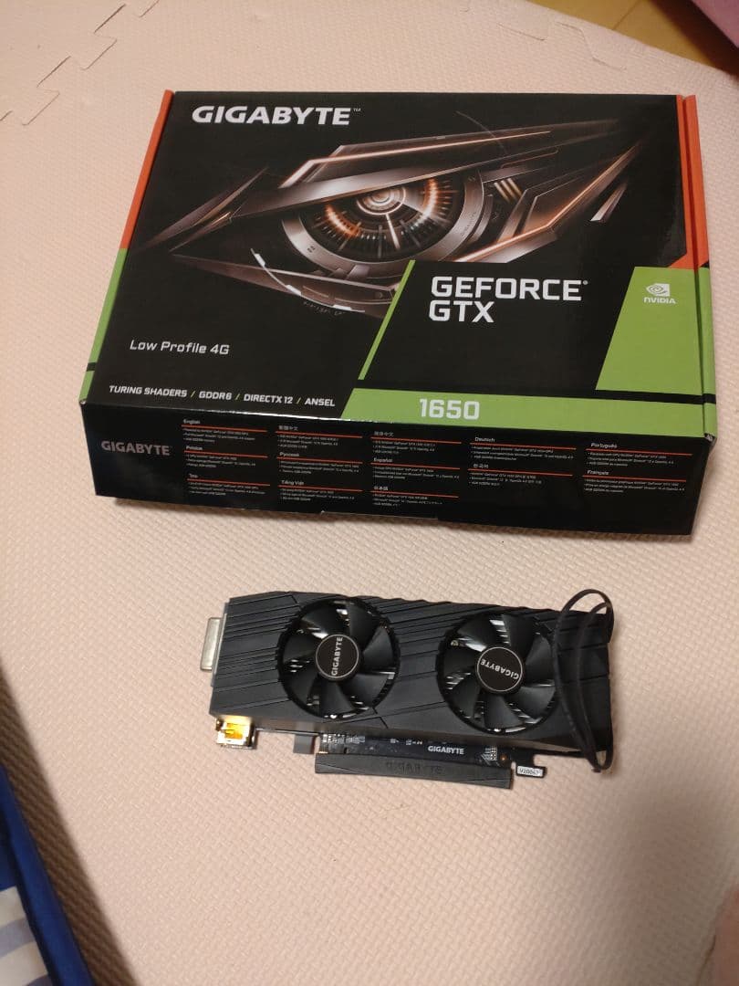 GTX 1650 LP 4GB グラフィックカード