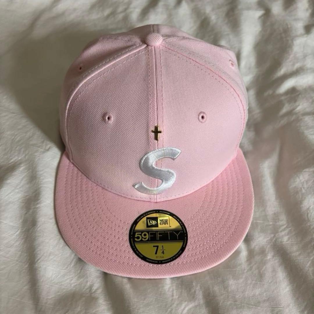 帽子 Supreme Gold Cross S Logo New Era \