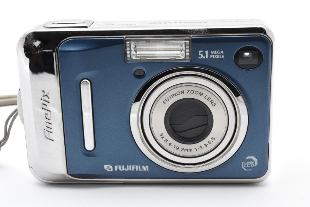 【美品】FUJIFILM FinePix A500 コンデジ　カード付　 501
