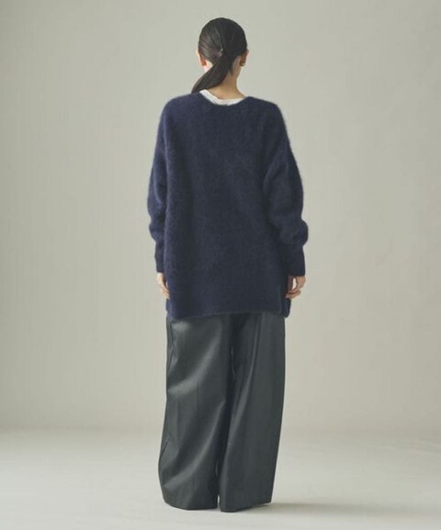 完売カレンソロジーFOXカシミヤVネックニットプルオーバー