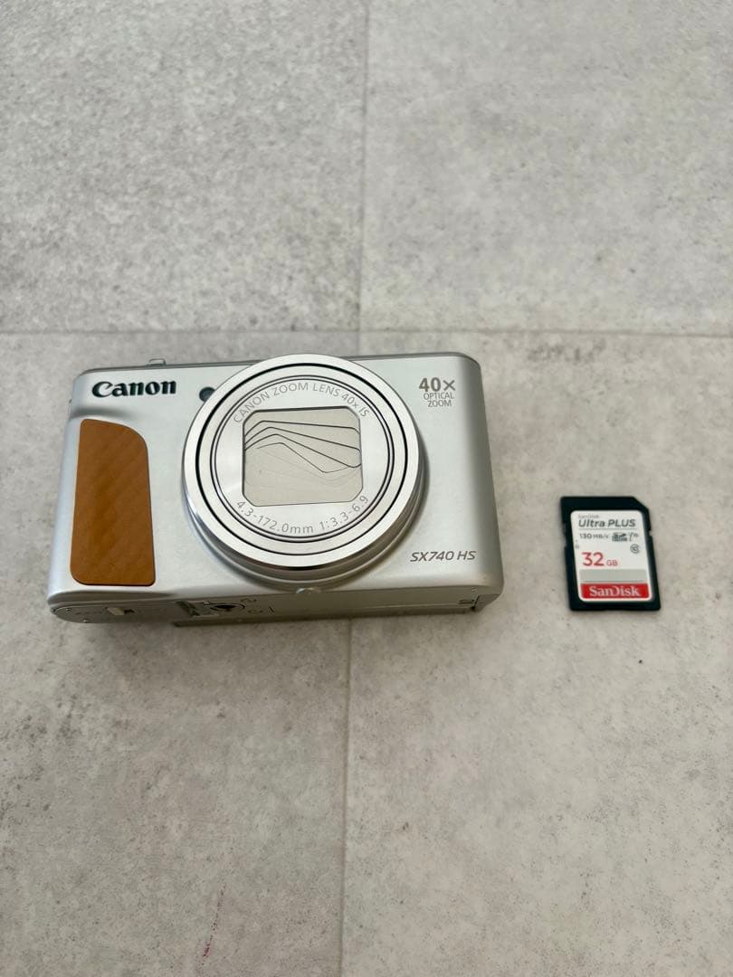 Canon PowerShot SX740 HS 本体 +32GBメモリーカード