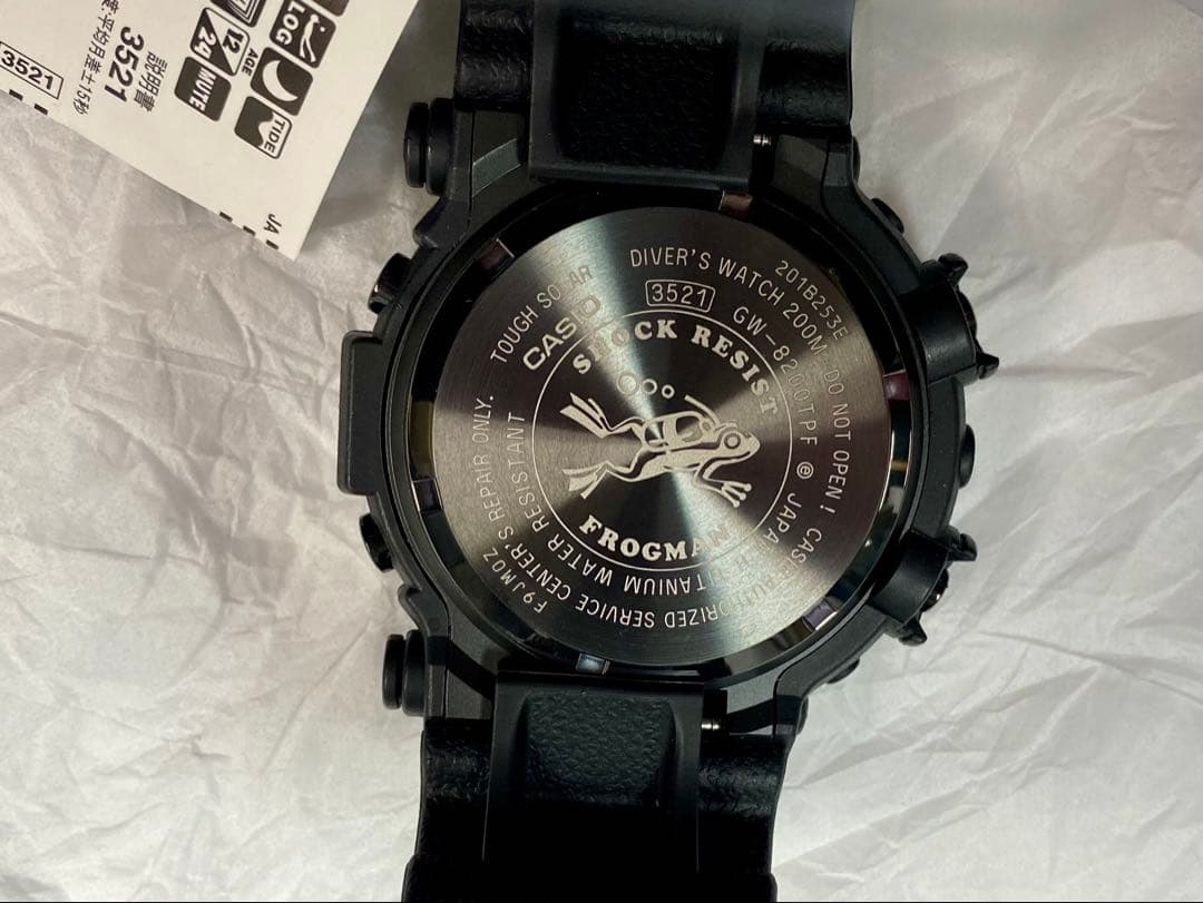 CASIO G-SHOCK FROGMAN GW-8200TPF-1JR 新品