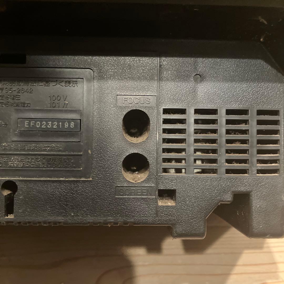 パナソニック　ブラウン管テレビ　TH-21L1　90年製　動作確認　ジャンク