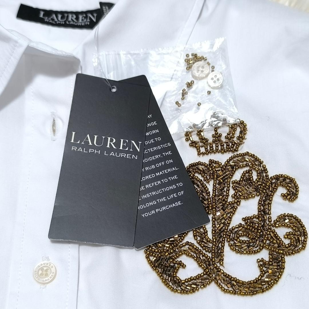 25年モデル 未使用タグ付き ローレンラルフローレン シャツ ブラウス M