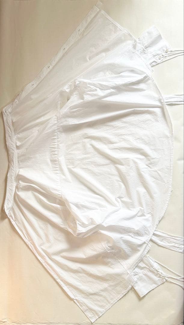 リボンテープ欠品 midorikawa ミドリカワ コットン ホワイトシャツ