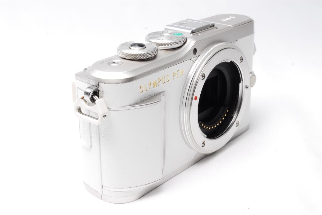 【新品級】OLYMPUS E-PL9 ホワイト Wi-Fi スマホ転送