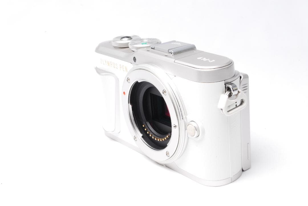【新品級】OLYMPUS E-PL9 ホワイト Wi-Fi スマホ転送