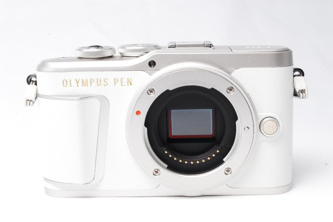 【新品級】OLYMPUS E-PL9 ホワイト Wi-Fi スマホ転送