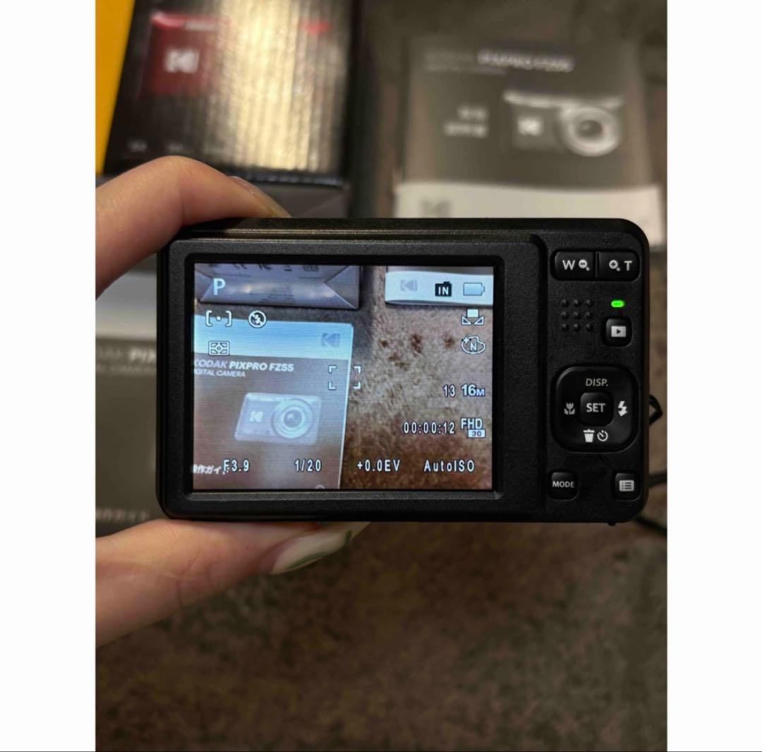 【未使用に近い】Kodak pixpro fz55 red