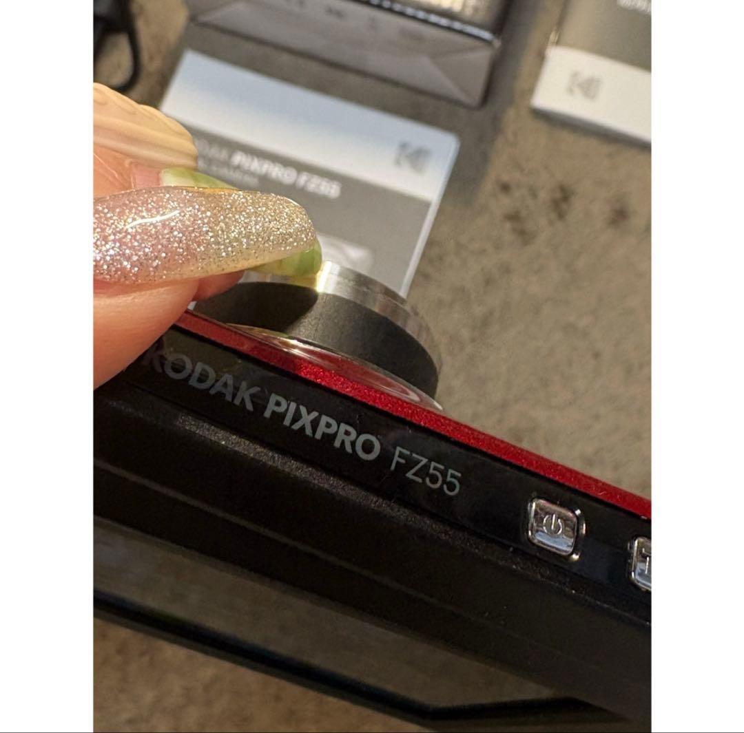 【未使用に近い】Kodak pixpro fz55 red